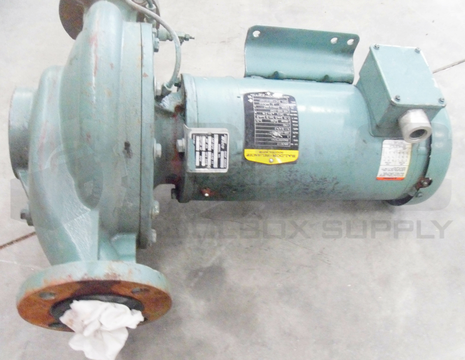 TACO KV2009J CIRCULATING PUMP W/ BALDOR JMM3611T MOTOR