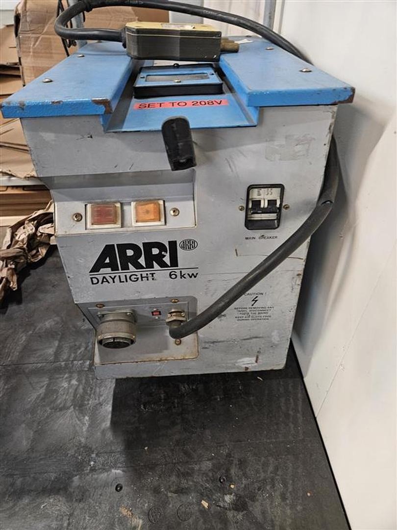 ARRI BCA-6000 6KW Daylight Ballast w/ Cable