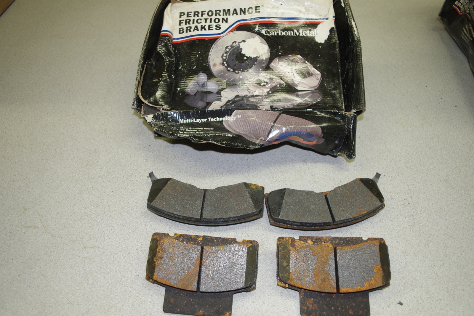 Pinnacle Brake Tech Carbon Metallic Brake Shoe Set 0459.2 *FREE SHIPPING*