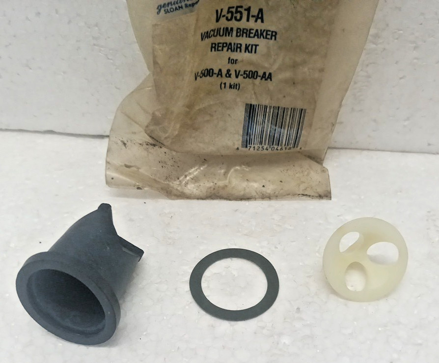Sloan V-551-A Vacuum Breaker Repair Kit For V-500-A & V-500-AA Genuine Part