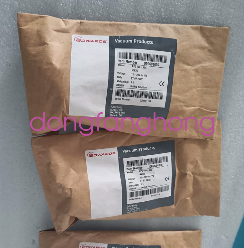 1PCS Edwards APG100-XLC-NW25 Vacuum Gauge D02604000 DHL or fedex or UPS