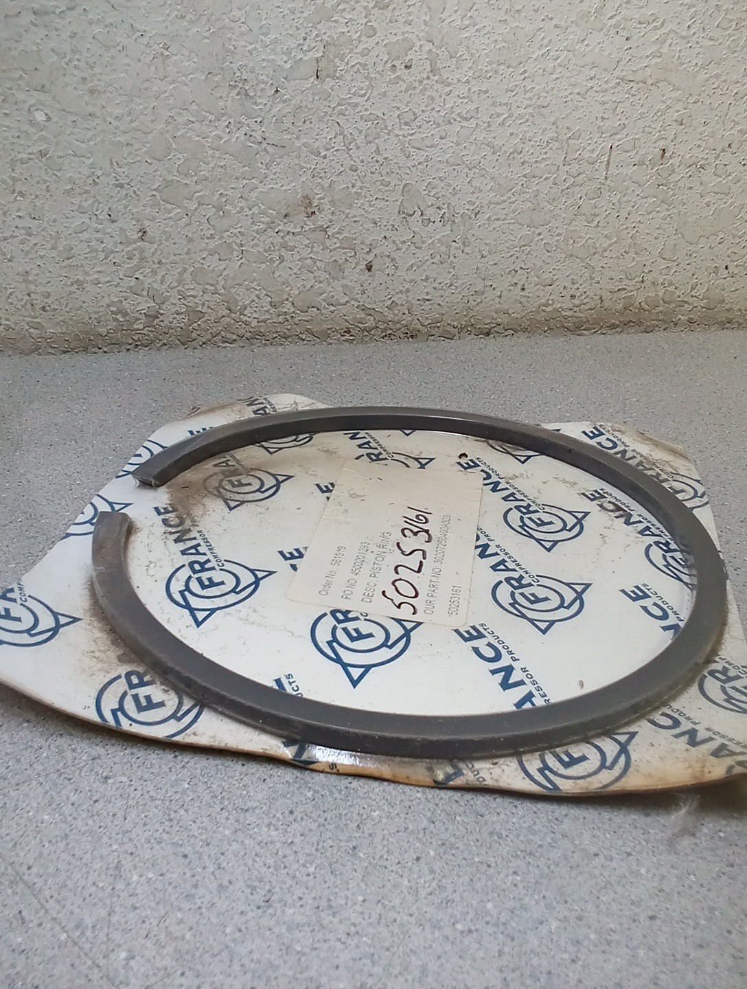 France Compressor Products Piston Ring 30207250400A303