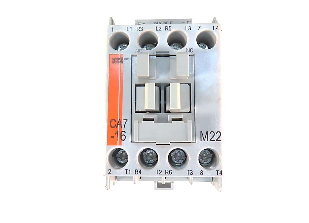 Sprecher + Schuh CA7-16E-M22-24E Contactor 24VDC Coil 2NO 2NC NEW IN BOX