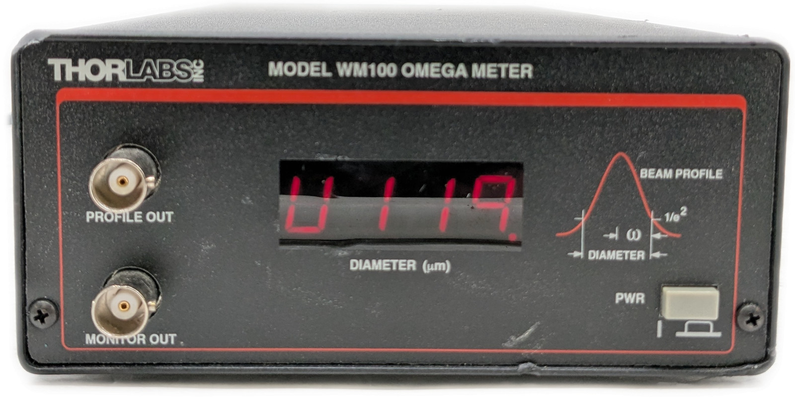 ThorLabs WM100 Omega Meter Laser Beam Profiler