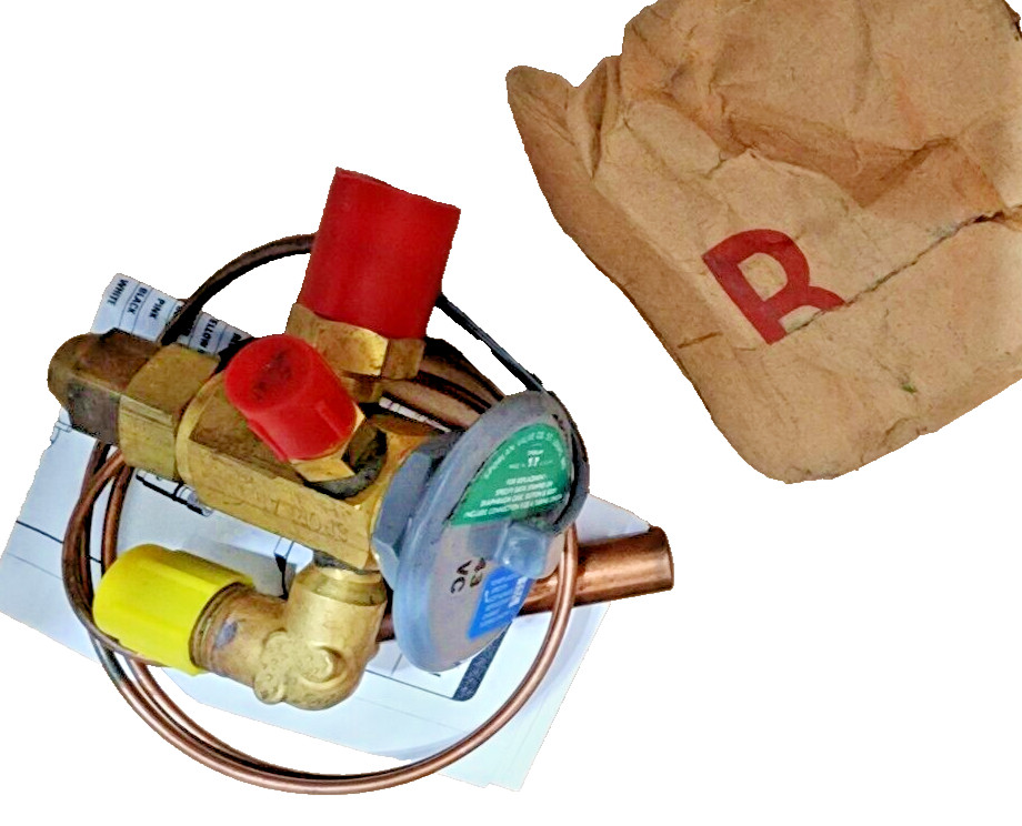 SPORLAN FVE-1/4-C / FVE1/4C EXPANSION VALVE THERMAL 1/4” X 1/2” SAE