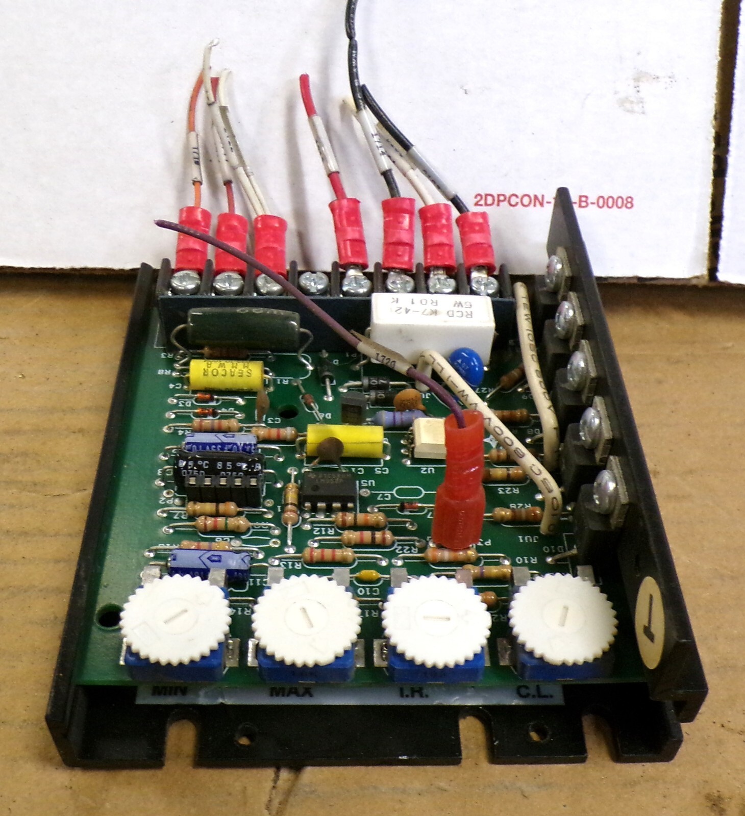DART CONTROLS 125DV-C-W1838 PROCESS CONTROL MODULE 120/240VAC ROHS COMPLIANT