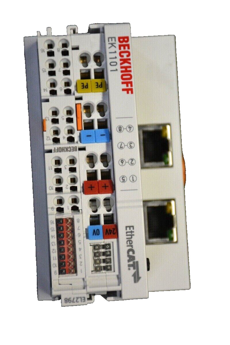 Beckhoff EL2798 / EK1101 EtherCAT Coupler w PLC Module