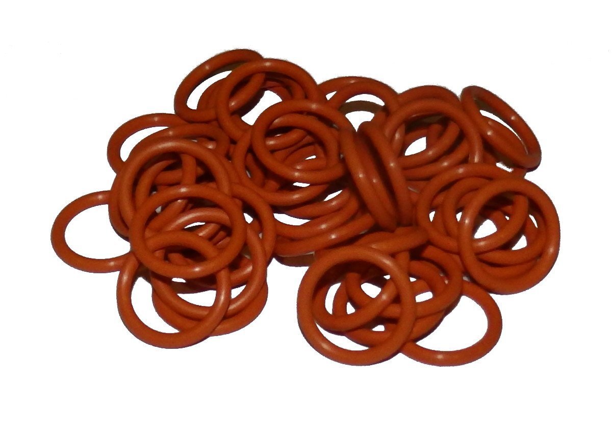O-Ring Depot 50 pcs Silicone o-rings Compatible for 11105 for Oil Drain Plug