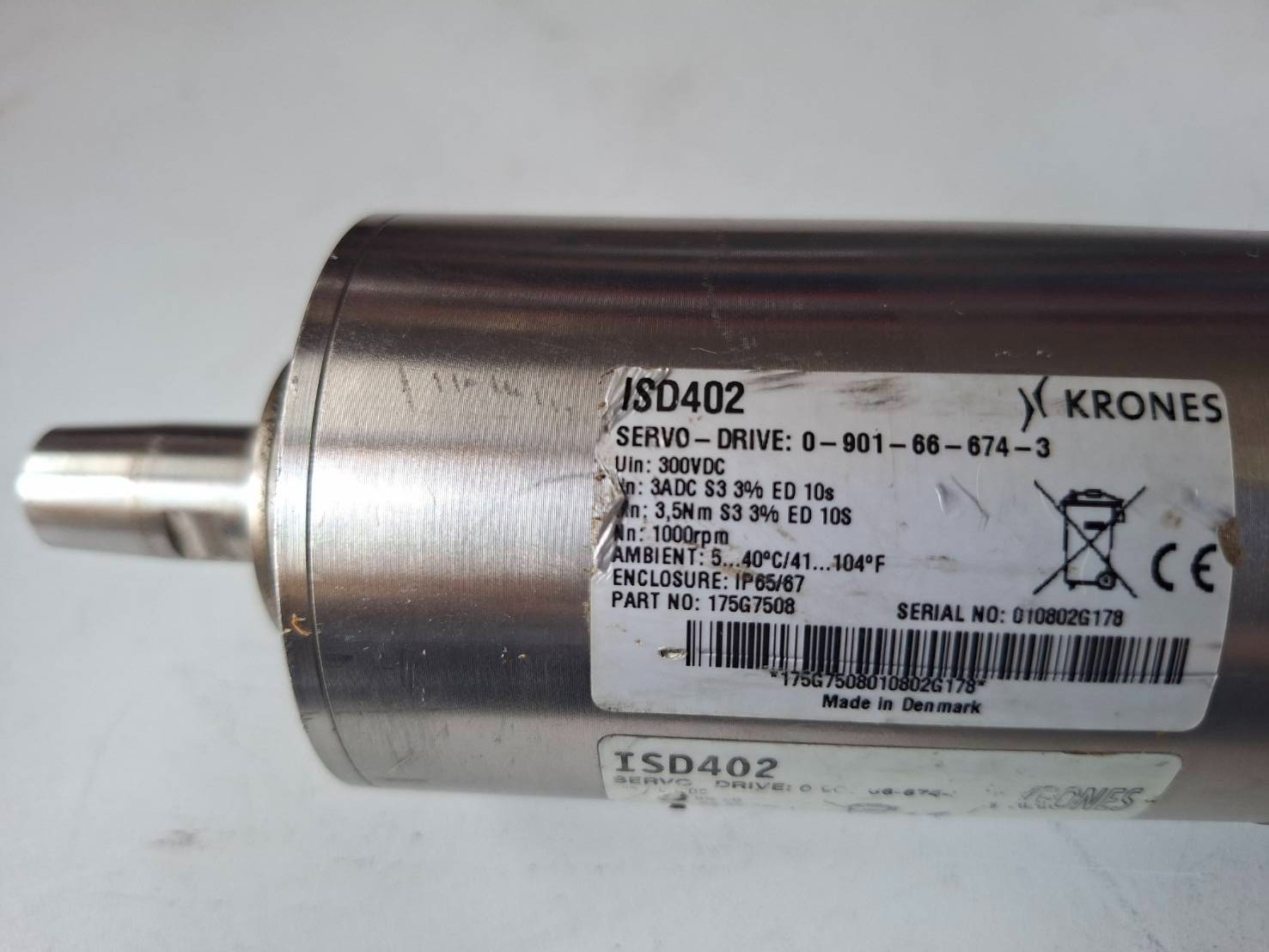 ISD402 SERVC-DRIVE:0-901-66-674-3.