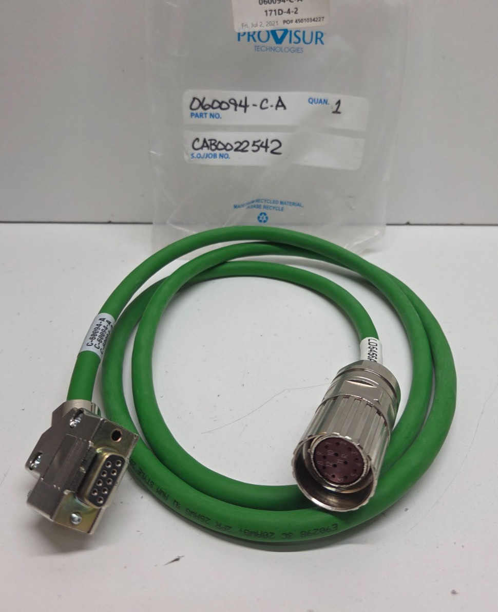 NEW NO BOX! GENERIC ENCODER INTERFACE TO D-SUB CABLE 060094-C-A LD5456A05