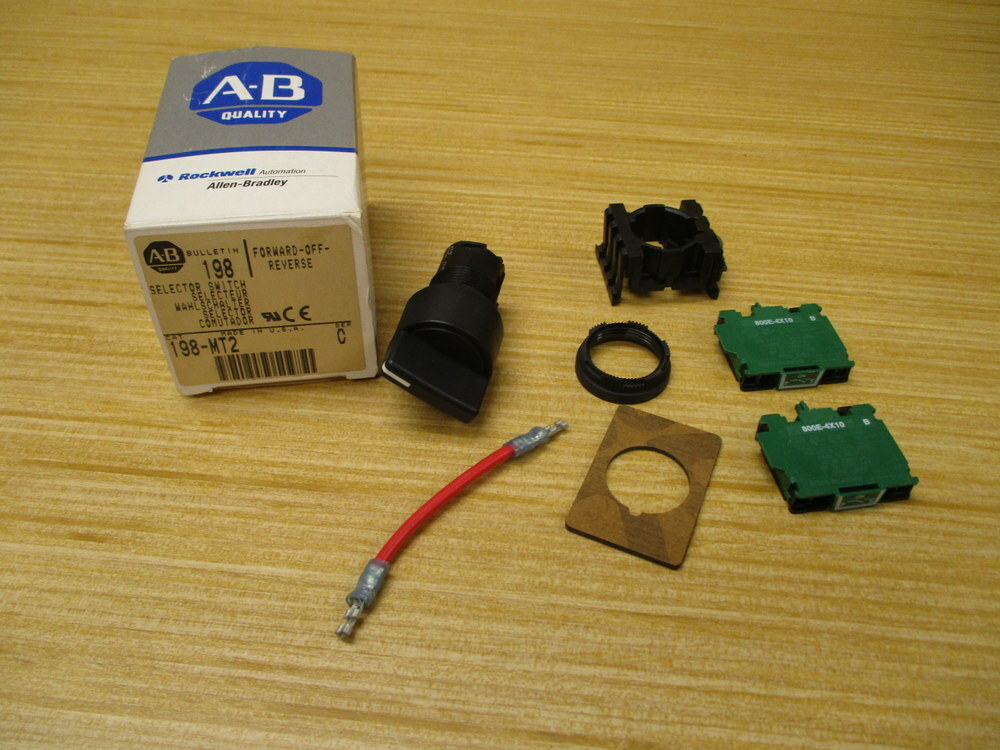 Allen Bradley 198-MT2 Selector Switch Assembly 198MT2