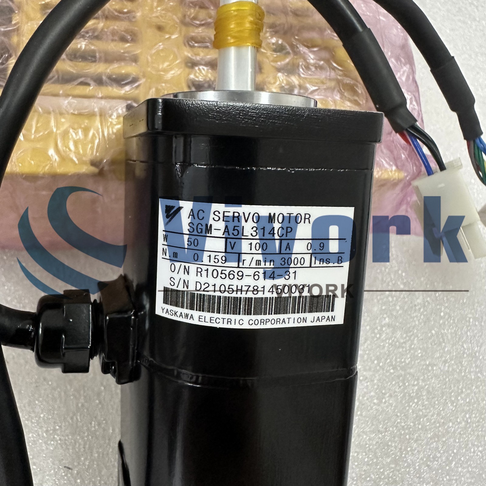 YASKAWA SGM-A5L314CP SERVO MOTOR NEW