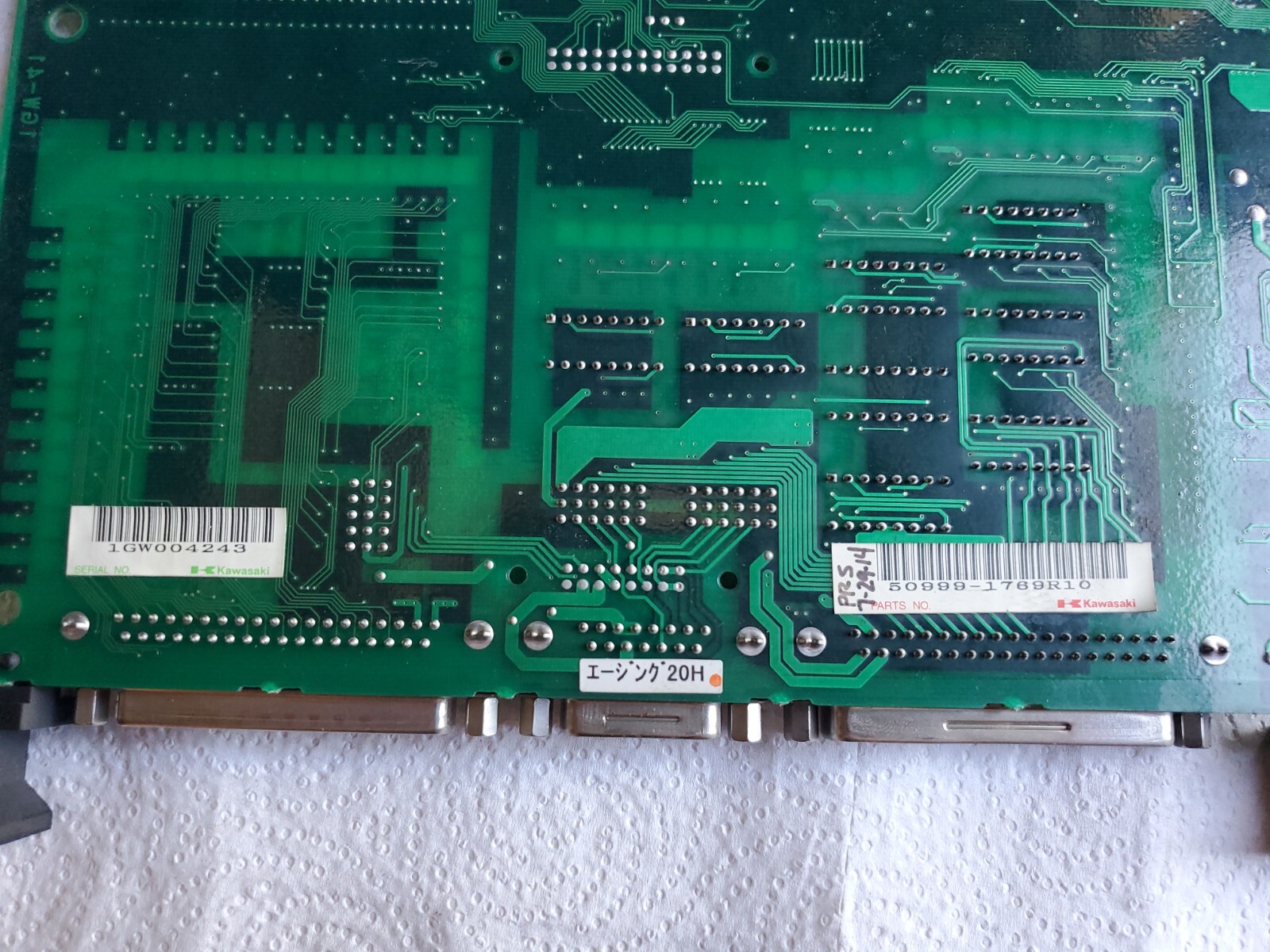 KAWASAKI 50999-1769R10 USED ROBOTIC CIRCUIT BOARD 1GW004243