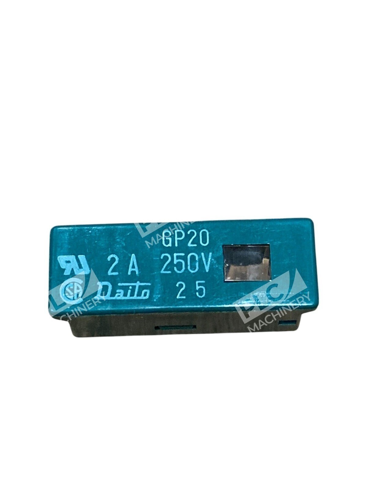 Lot of 10 Daito GP20 2A 250V Alarm Fuse Plug-In CNC Control Circuit Protection