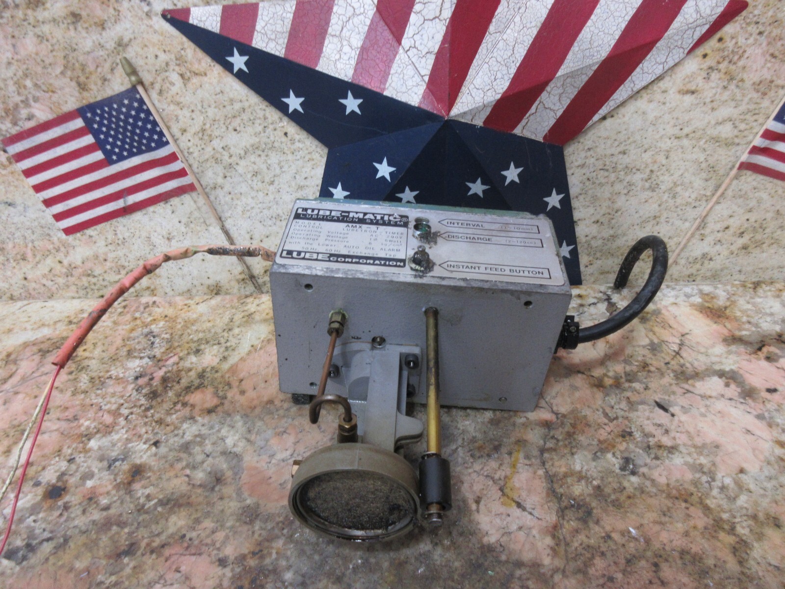 LUBE-MATIC LUBRICATION SYSTEM AMX-T LUBETRON MOTOR