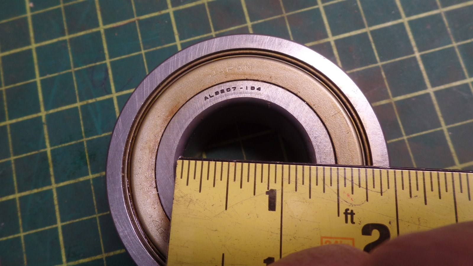 GENUINE NTN ALS207 BEARING, BARBER GREENE 29E85C6 SIDE ROLL, ALS-207 400301
