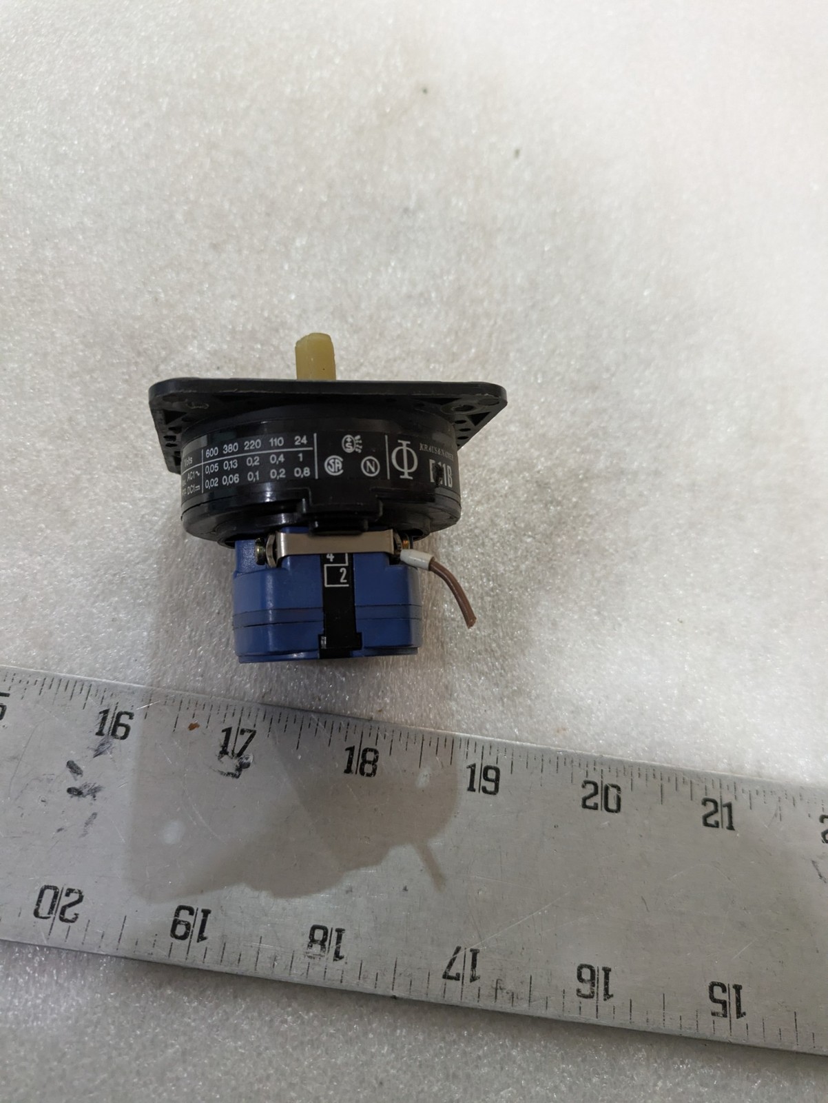 A220 Rotary Selector Cam Switch Panel Mount Industrial Electrical Component
