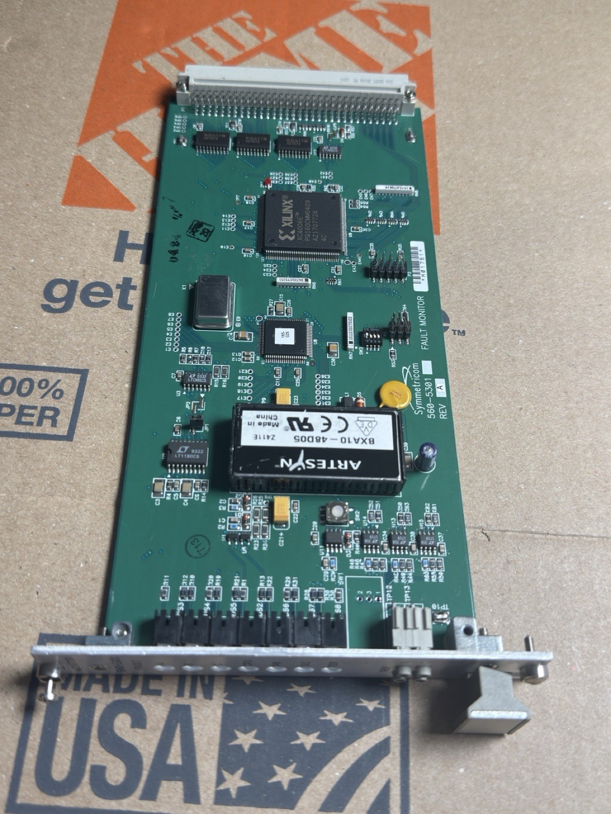 Symmetricom 560-5361 Rev A Fault Monitor Card GPS TIMING