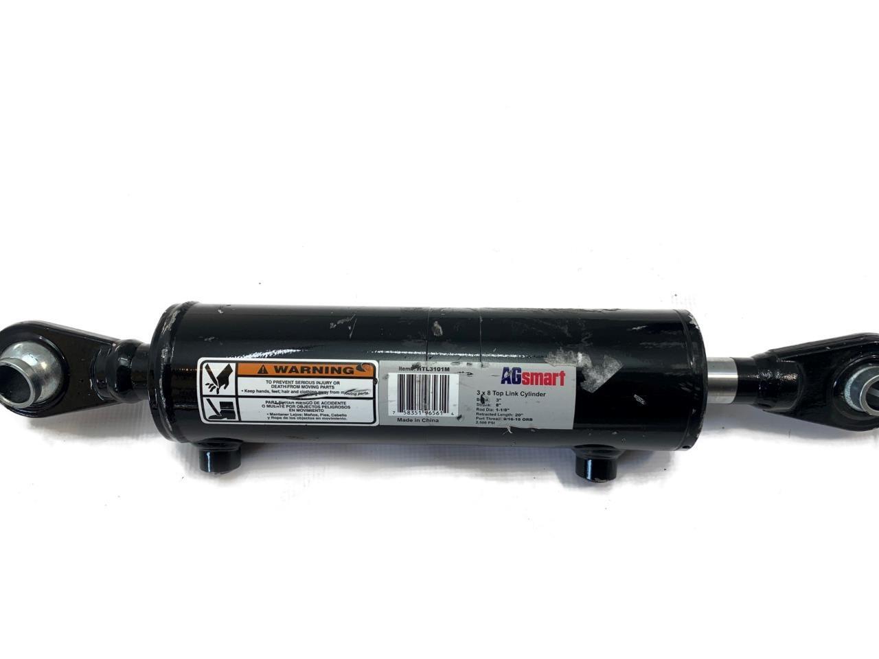 AG Smart HTL3101M 3 x 8 Top Link Cylinder NEW FREE FAST SHIP
