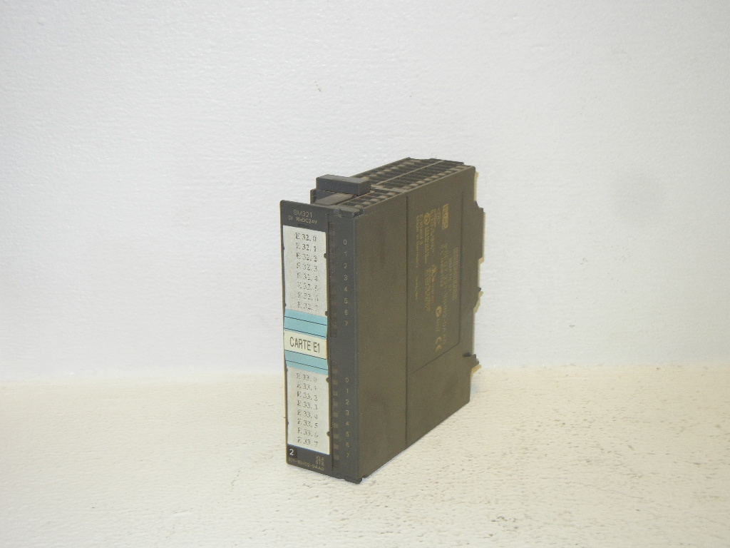 SIEMENS 6ES7 321-1BH02-0AA0 USED INPUT MODULE 6ES73211BH020AA0