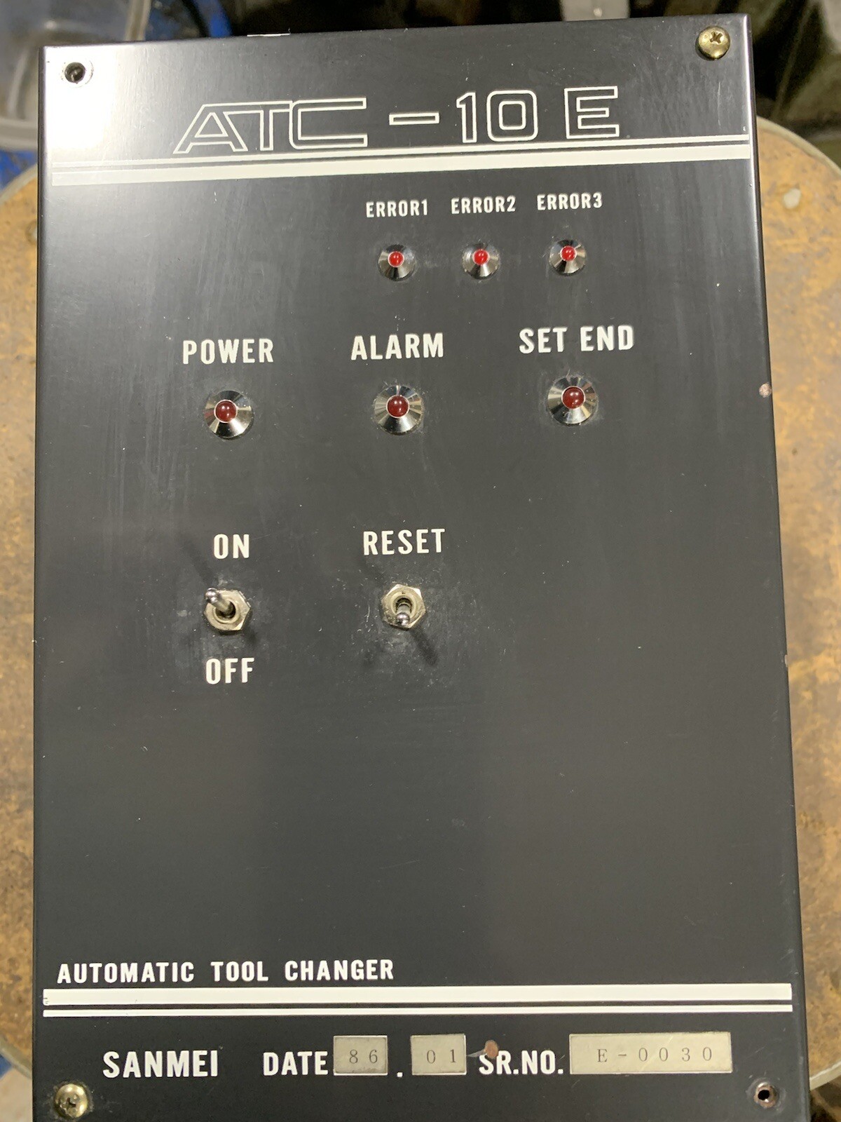 SANMEI AUTOMATIC TOOL CHANGER ATC-10E CONTROL