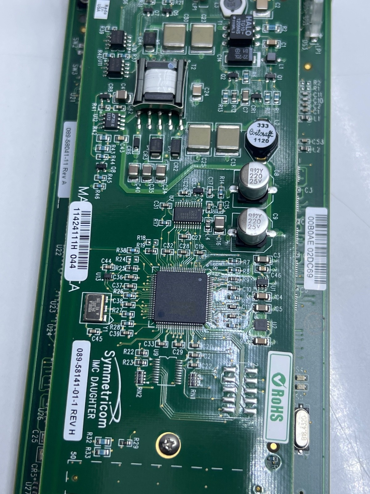 Symmetricom 090-58041-01 Rev:M , information Management Card