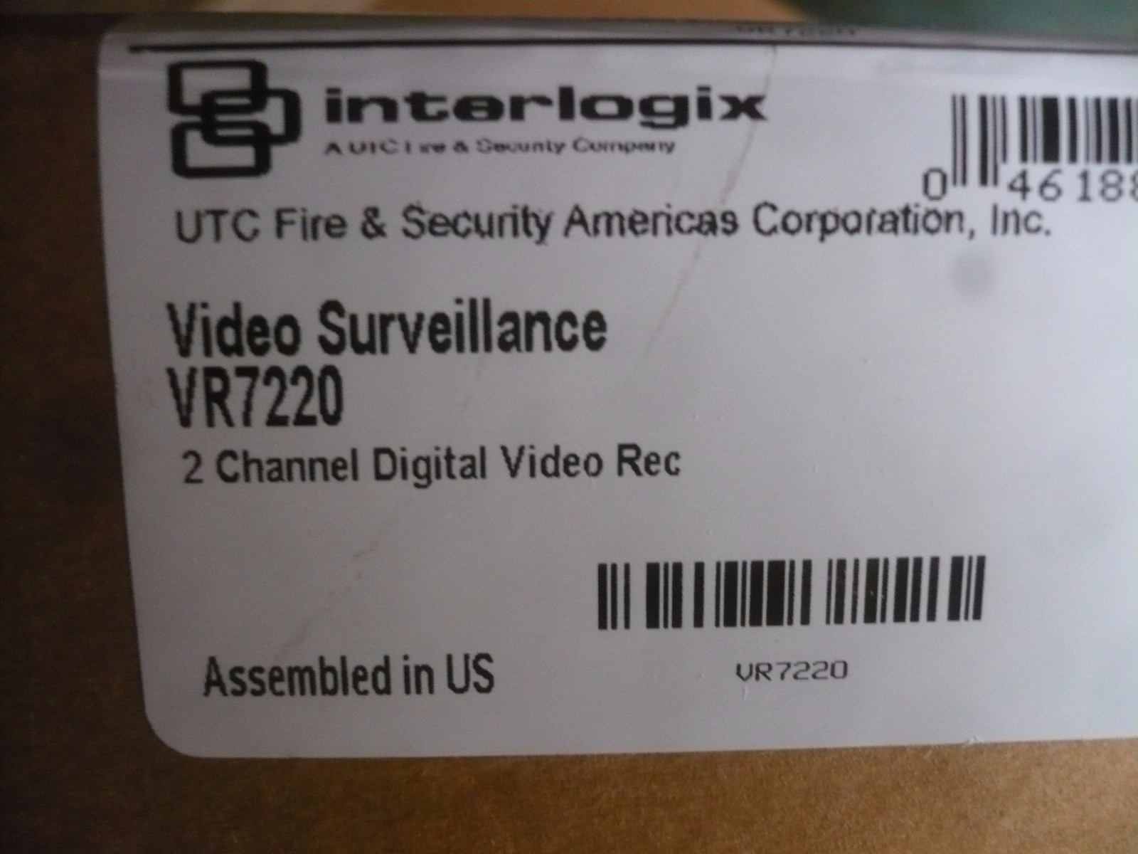 New Interlogix VR-7220 Digital Video Receiver OPEN BOX