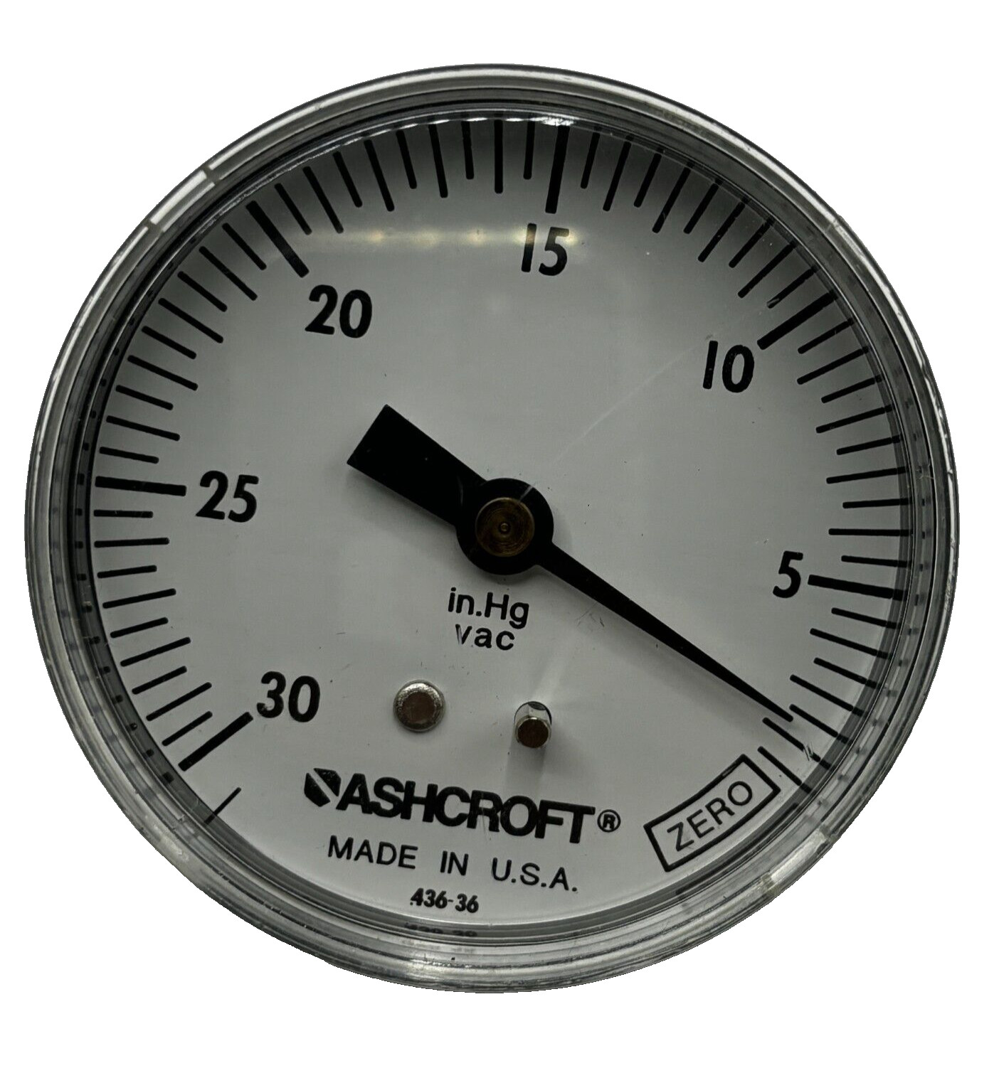Ashcroft 0-30 in. Hg Vac 436-36 * ⭐