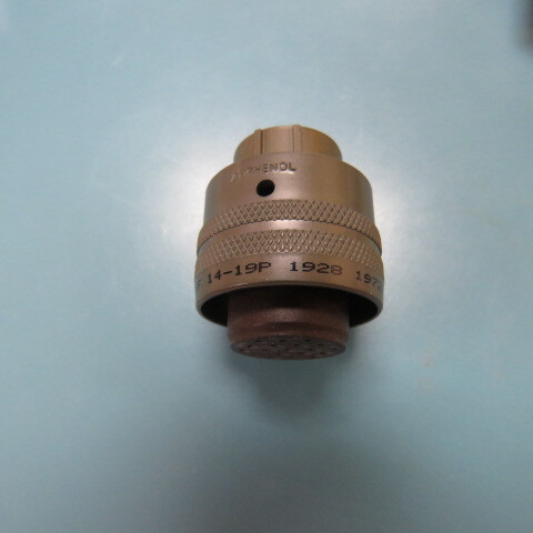 AMPHENOL MS3126F14-19P Qty of 1 per Lot 19 Position Circular Connector Plug, Ma