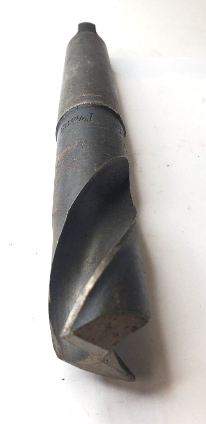 DORMER ENGLAND TAPERED SHANK DRILL BIT 1-3/16 HS 9-1/8″ OAL 4-1/8″ LOC 2 FLUTE
