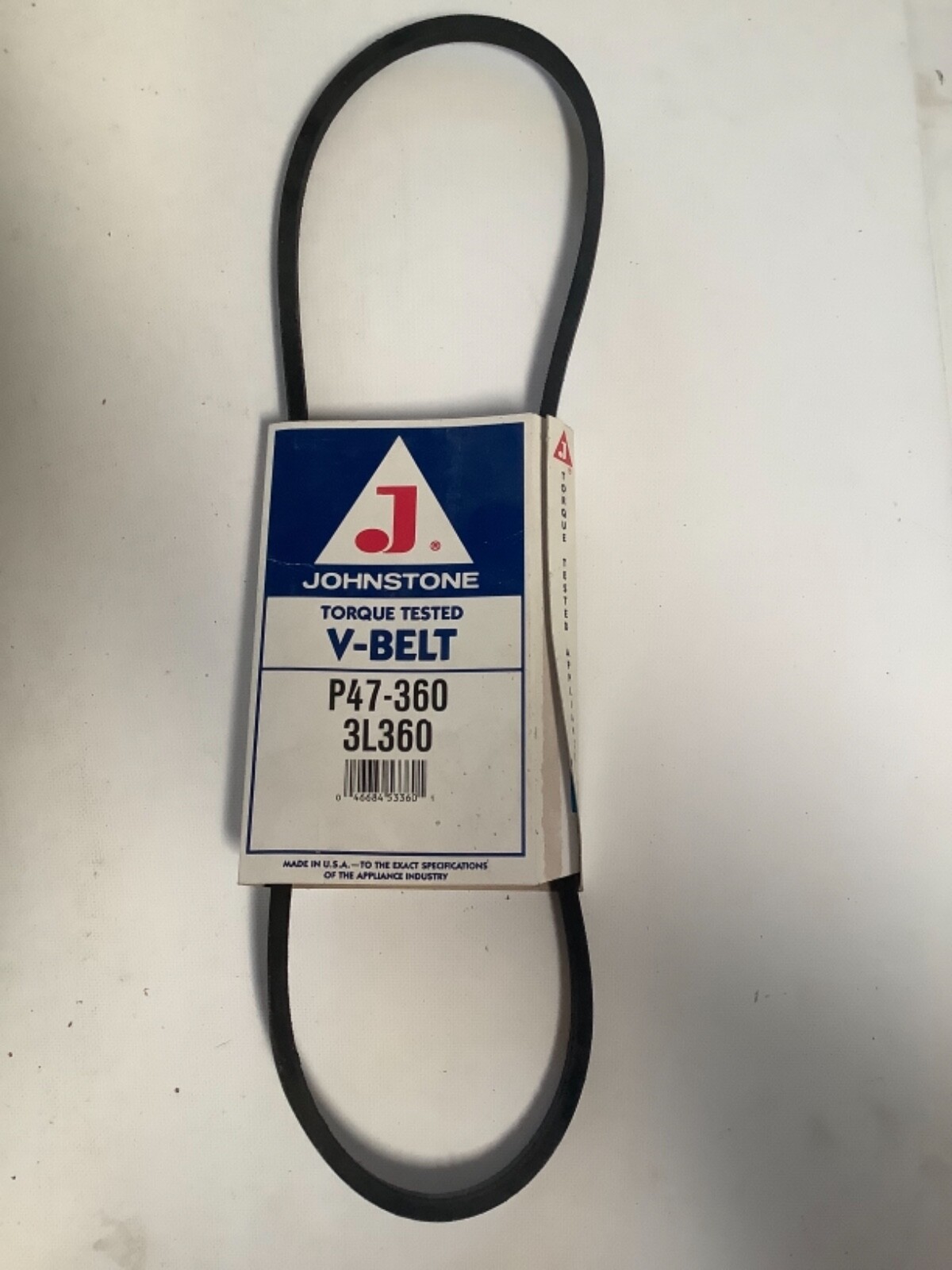 3L360 P47-360 Johnstone V Belt