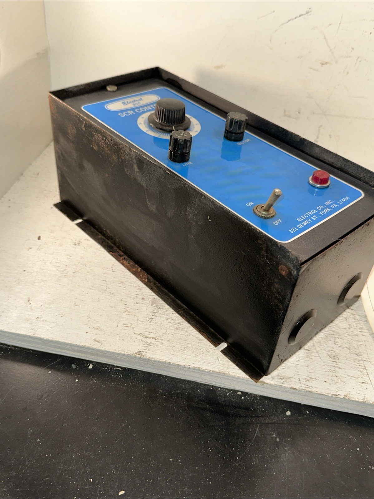 New Electrol C-25-B-200 Electric Motor Speed Control NOS