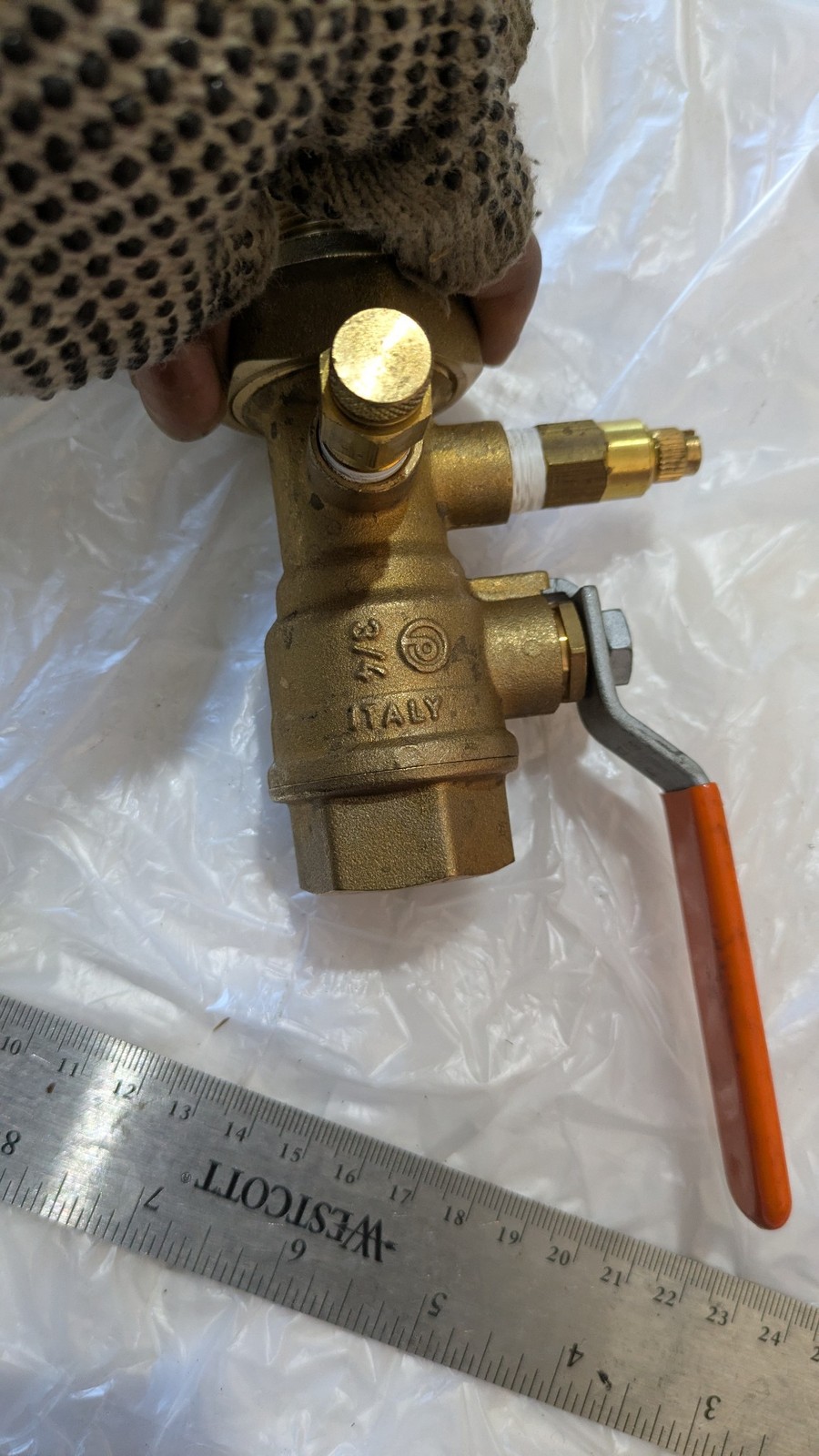 Ball Valve Union Combination BELIMO 3/4 BRASS