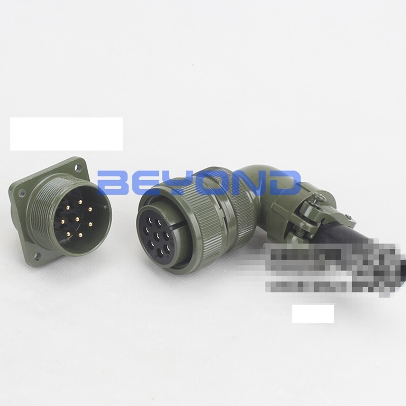 8 core connector elbow type aviation plug MS3108A-22-23 S/P Plug and socket
