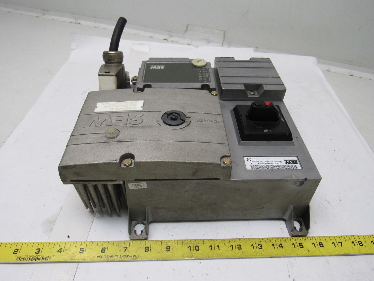 Sew Eurodrive MFI21A/MM05/Z18A Movimot 0.55Kw Field Distributor Wye-Delta Conn.