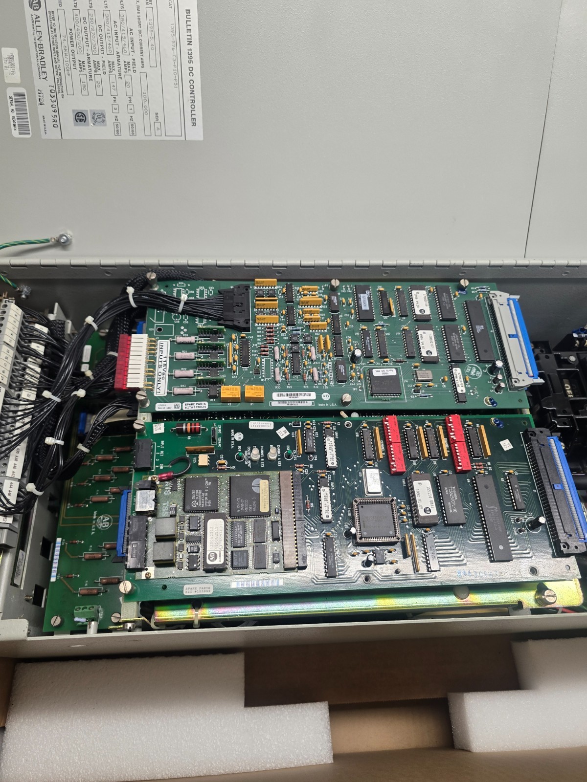 REFURBISHED! ALLEN-BRADLEY 100HP DC DRIVE 1395-B76-C3-P10-P51