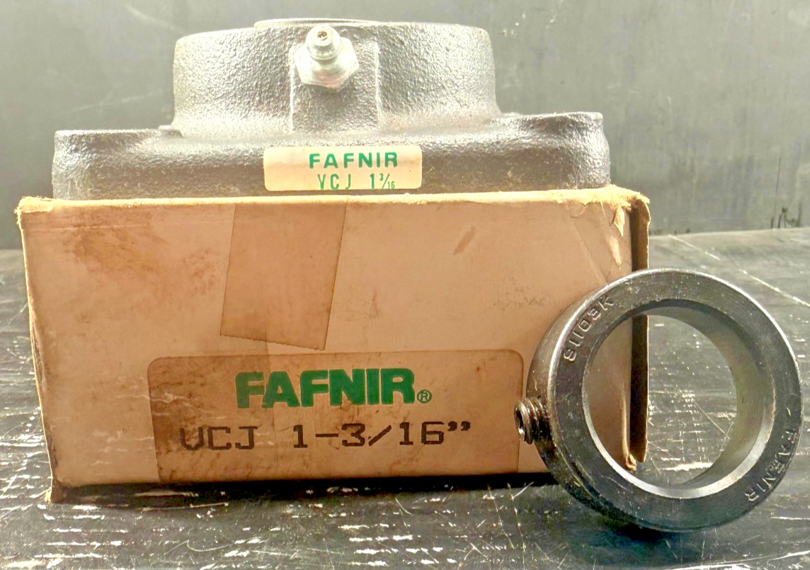 1 NEW FAFNIR VCJ 1-3/16” 4-BOLT FLANGE MOUNT BEARING NIB ***MAKE OFFER***