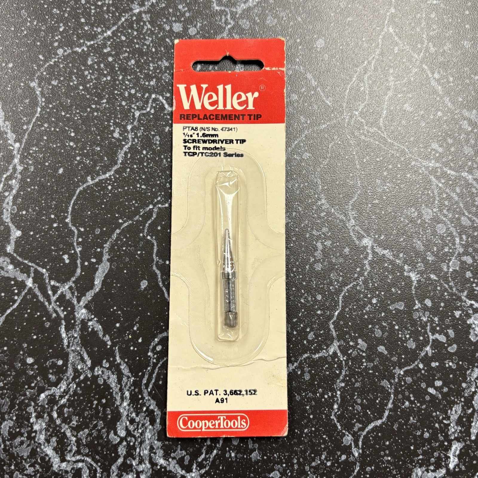 WELLER C443 1.6mm REPLACEMENT TIP SOLDER GUN MODEL MP133 AND MP126