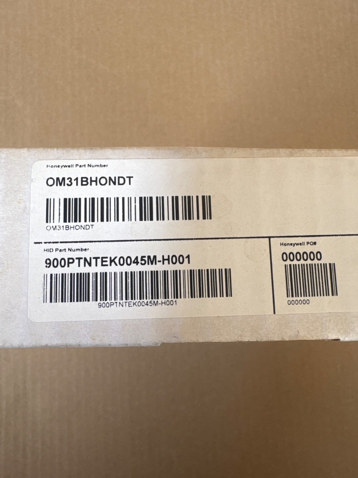 Honeywell OM31BHONDT 900PTNTEK0045M-H001 OmniClass 2.0 Multi Technology Reader