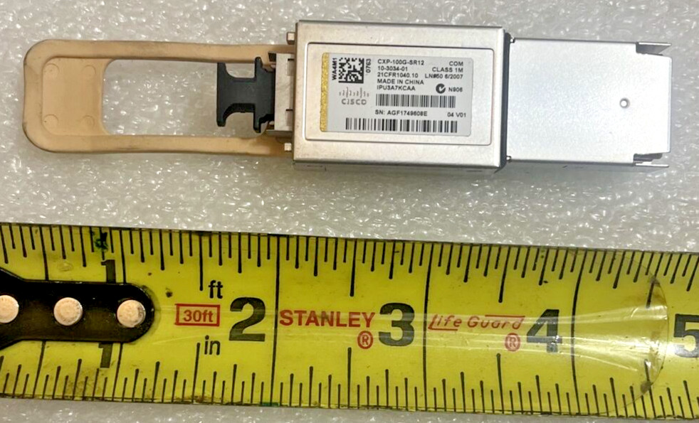 CXP-100G-SR12 Cisco 100G MPO Connector CXP Transceiver Module 850nm 10-3034-01