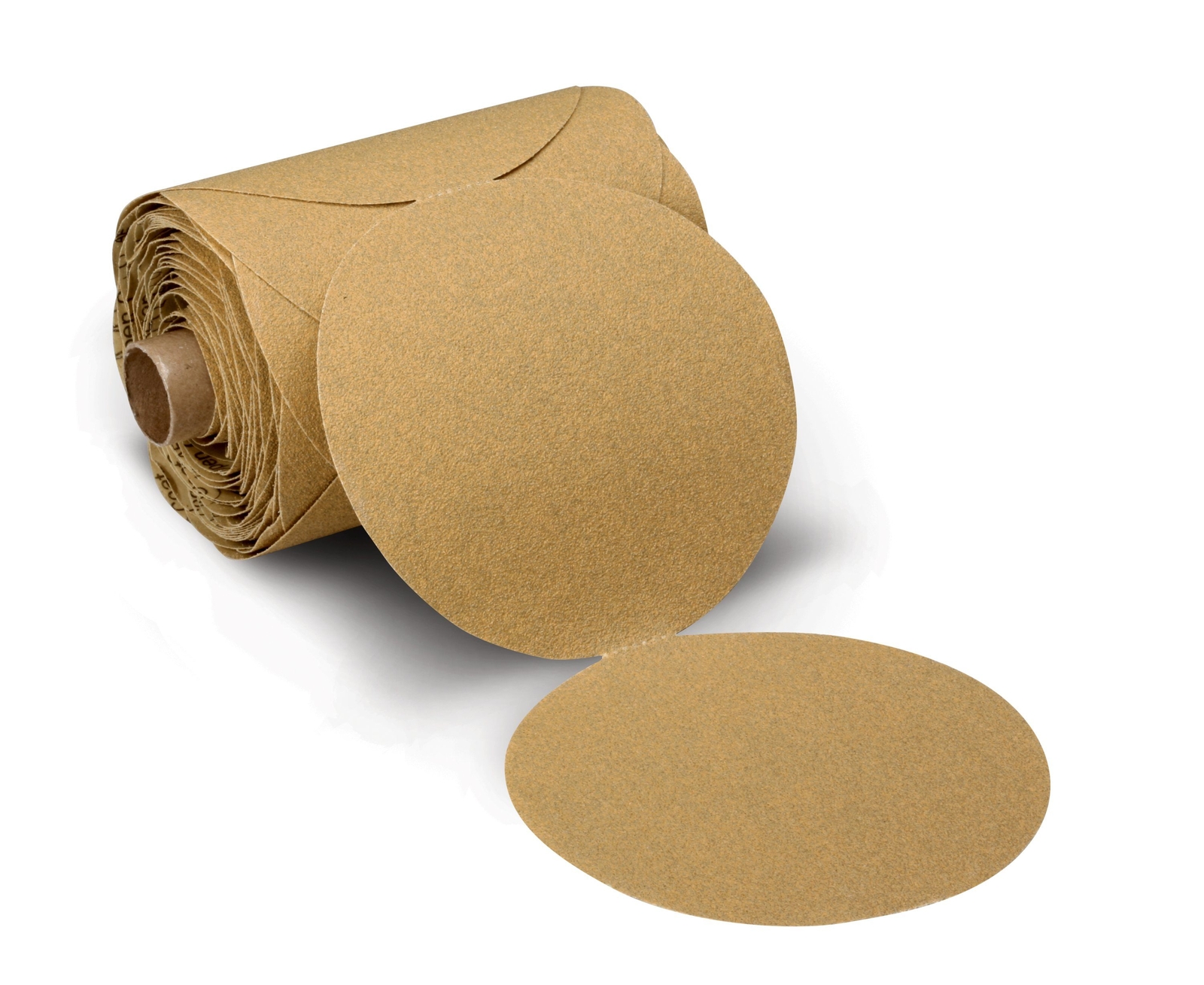 3M Stikit Paper Disc Roll 236U, 5 in x NH P500 C-weight, Die 500X, (Case of 4)