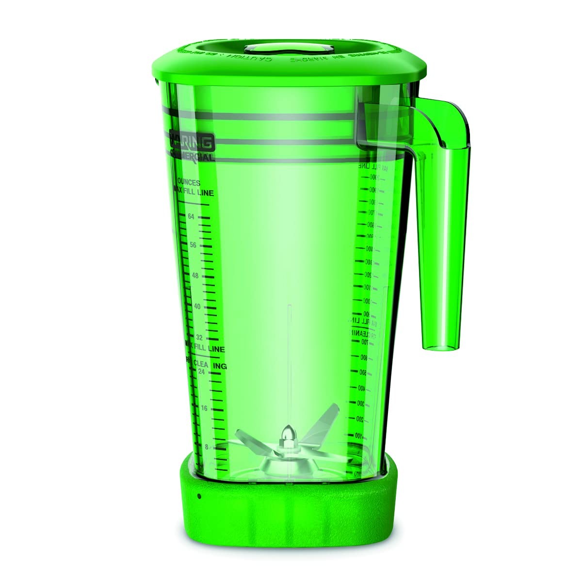 Waring Commercial 64 oz.Green Copolyester Container Complete