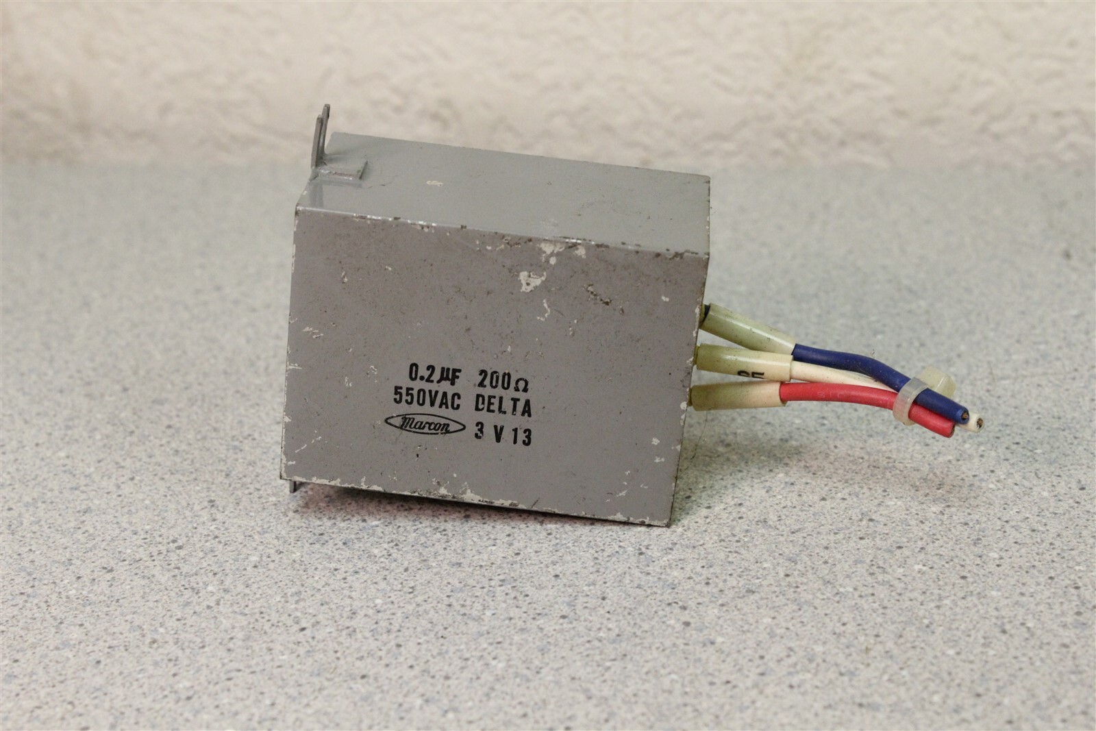 Marcon 0.2uf 200 550VAC Delta 3V13 Capacitor “E” *FREE SHIPPING*