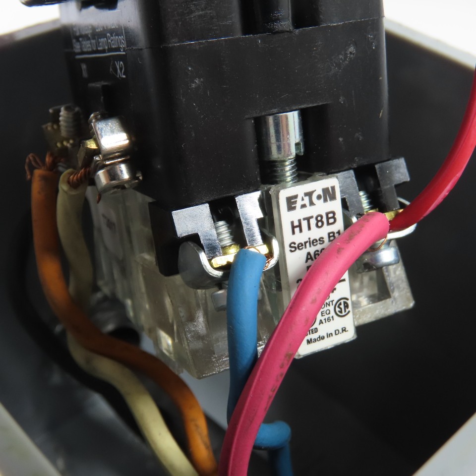 Red Pushbutton Control Station Enclosure 4″ x 4″ x 4″