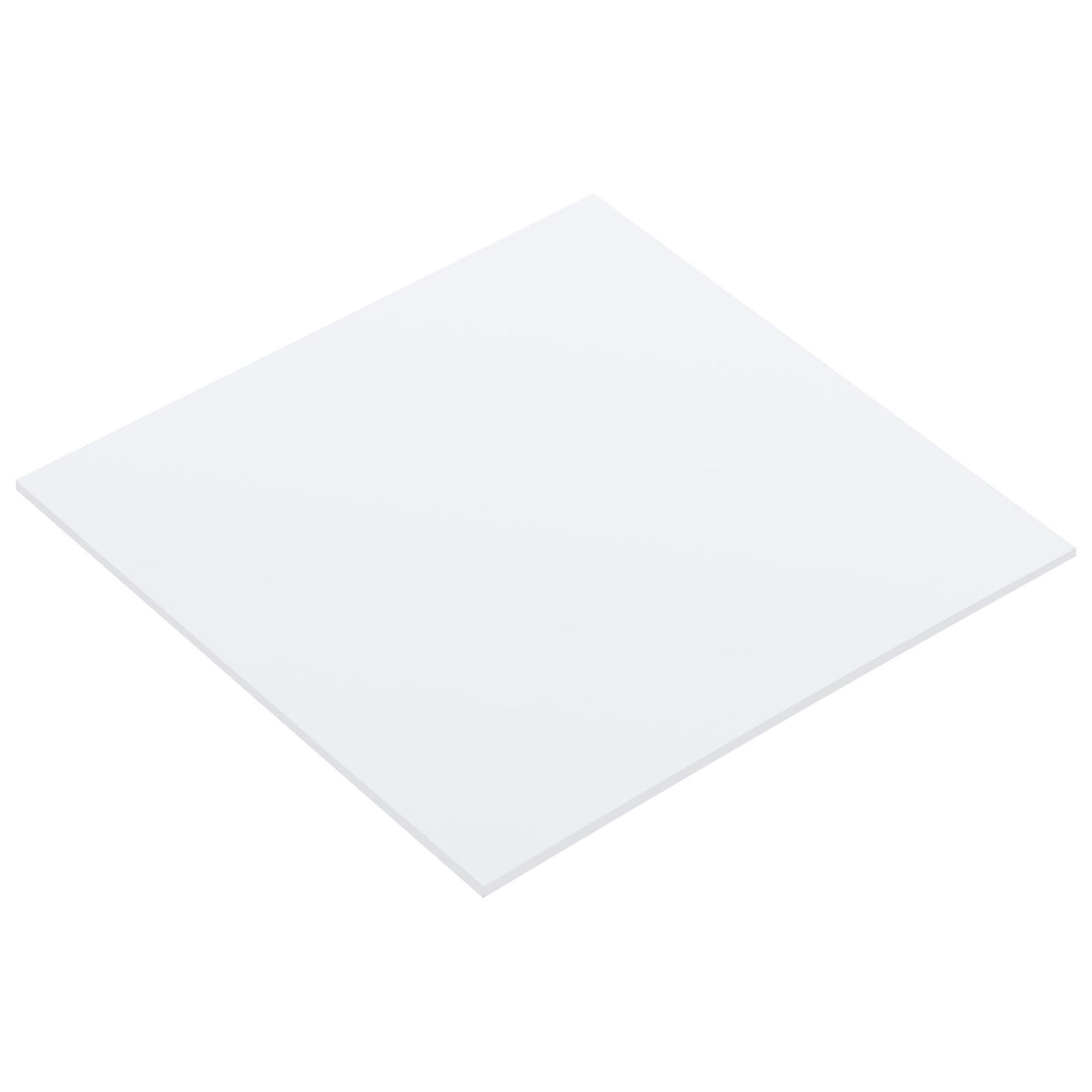 UHMW Sheet Ultra High Molecular Weight Polyethylene 6.1”x 6.1” x 0.08” White