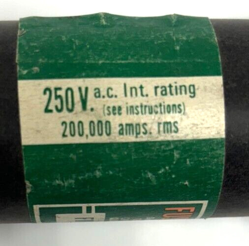 BUSSMANN FUSETORN FRN-R 200 FUSE 150A 250VAC