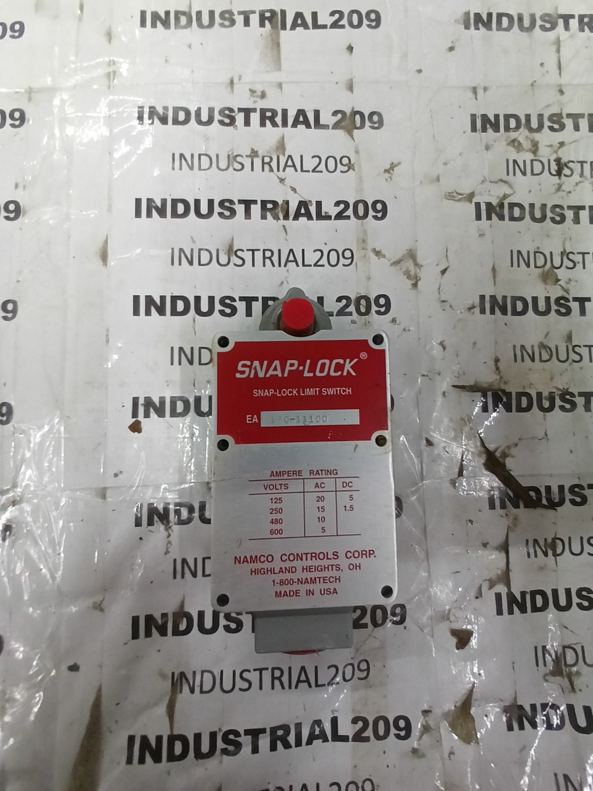SNAP LOCK LIMIT SWITCH EA170-11100