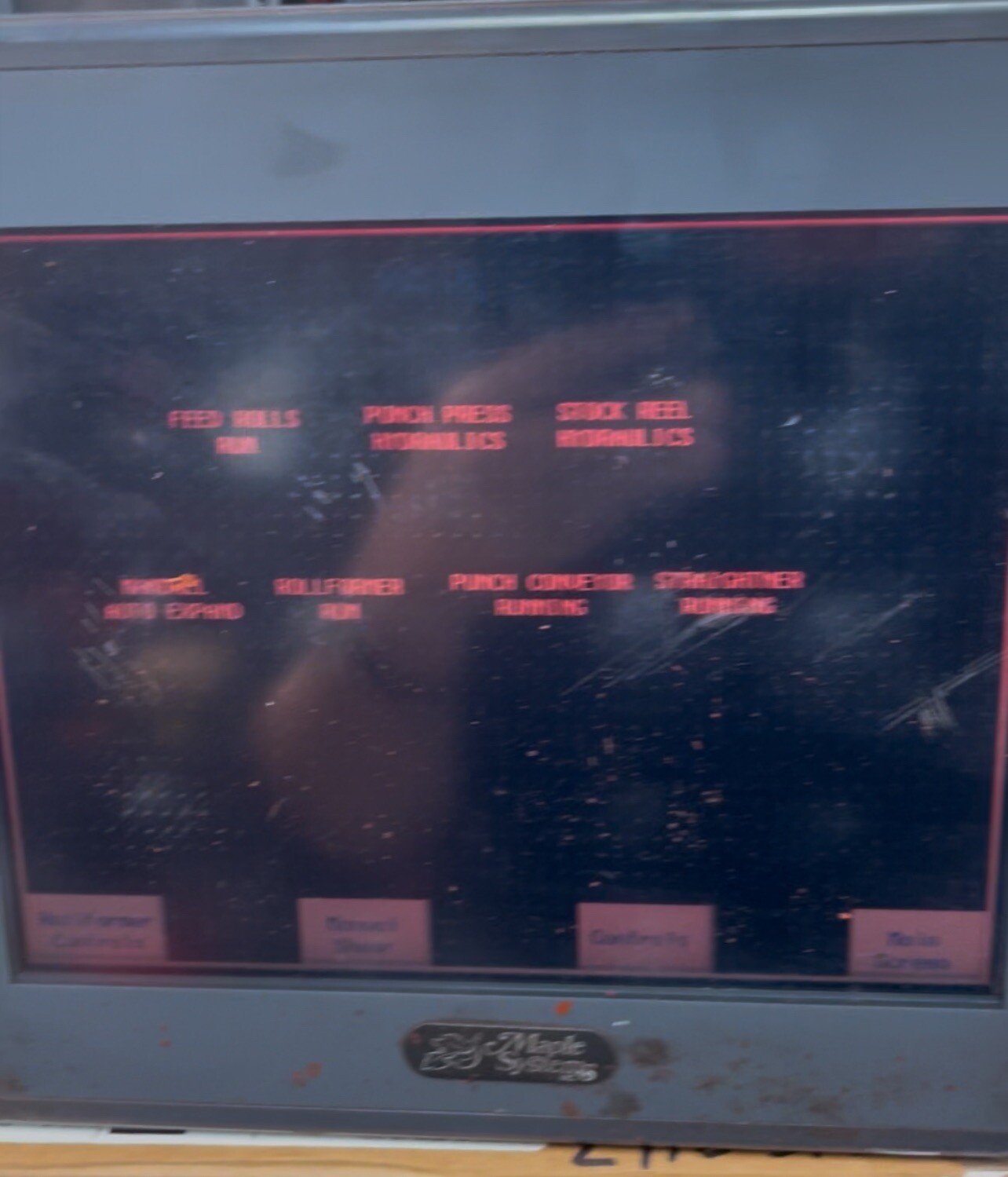 Maple Systems HMI550T Graphic Touchscreen Terminal 10.4″ 256 Color TFT LCD HMI