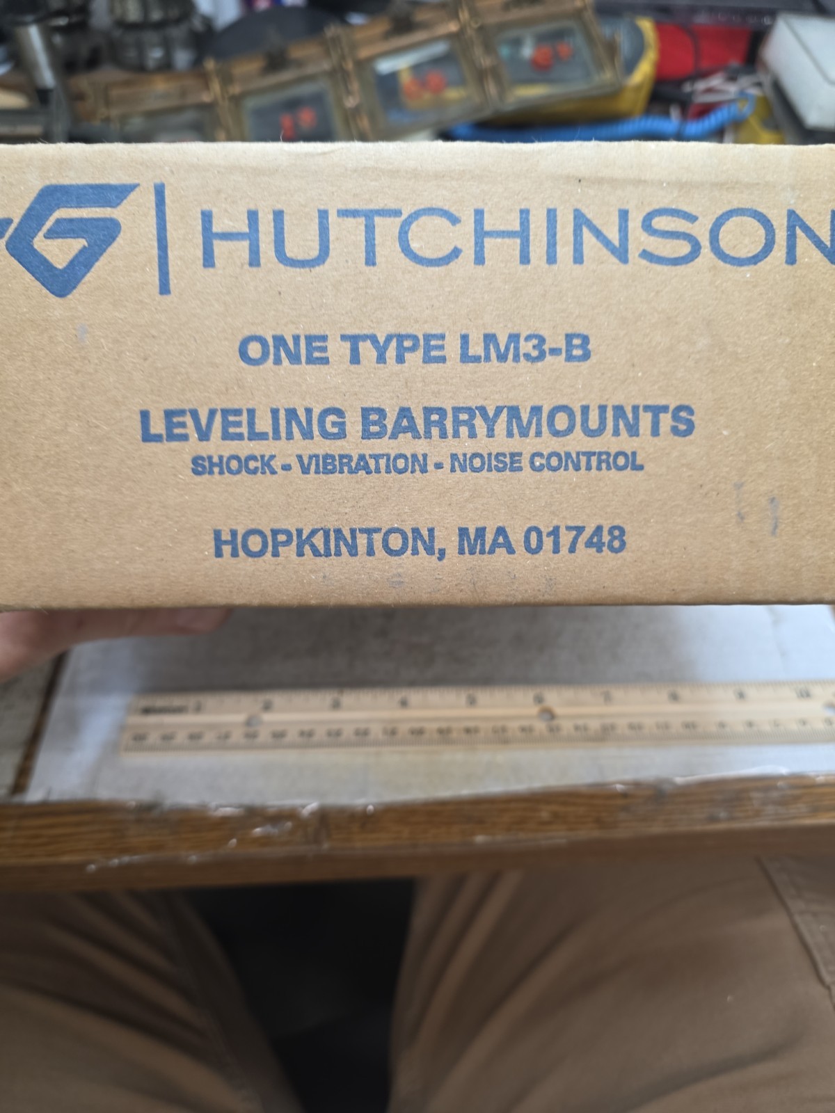 NEW BARRY CONTROLS LM3-B LEVELING MOUNT WITH BOLT – BARRYMOUNT NEW IN BOX