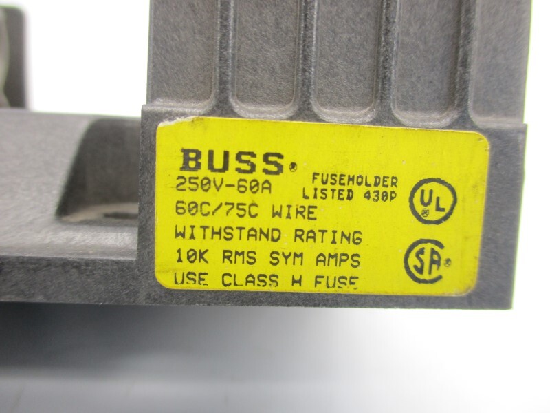 BUSSMANN H25060-2C 250V 60A UNMP